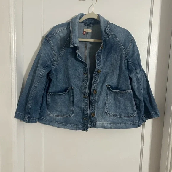 Pilcro Women’s Blue Denim Jacket - Picture 2 of 8